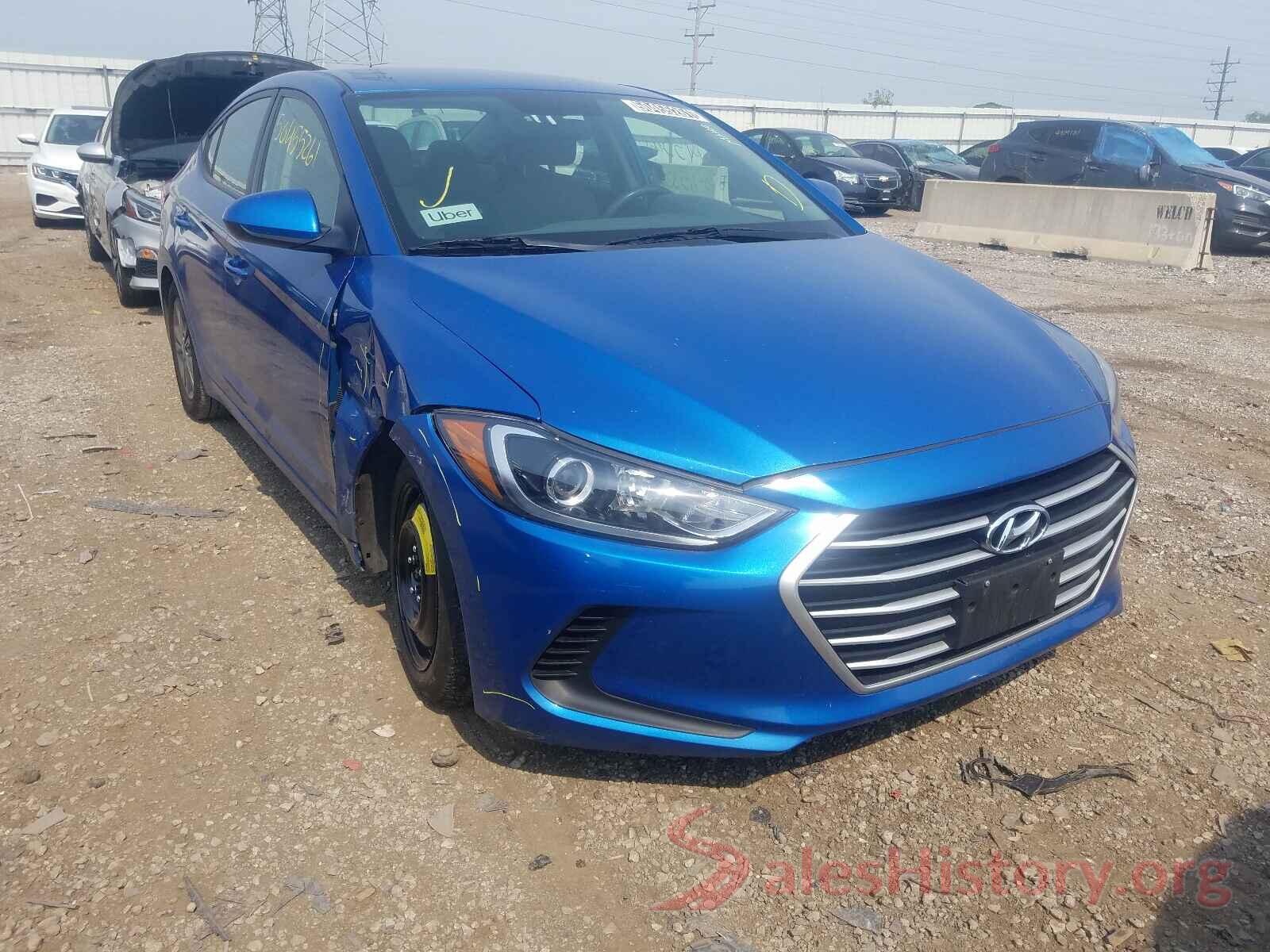 5NPD84LF9JH318074 2018 HYUNDAI ELANTRA