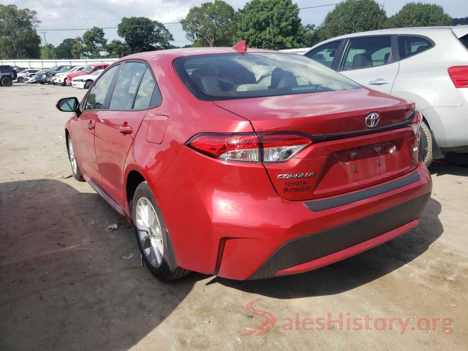 JTDHPMAE2MJ122780 2021 TOYOTA COROLLA