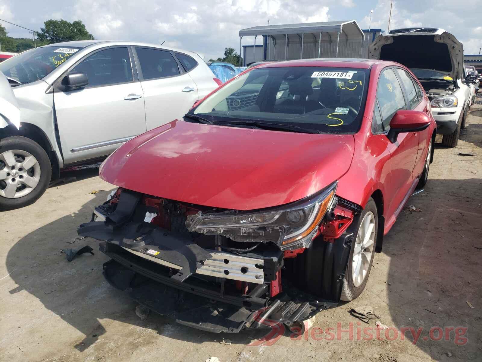 JTDHPMAE2MJ122780 2021 TOYOTA COROLLA