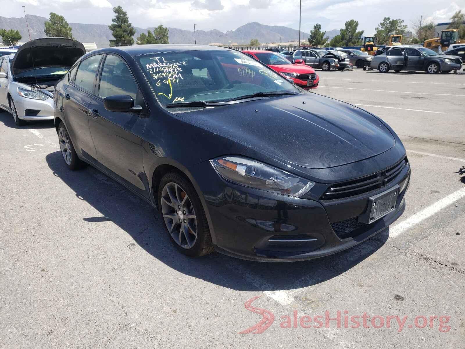 1C3CDFAA0GD668173 2016 DODGE DART