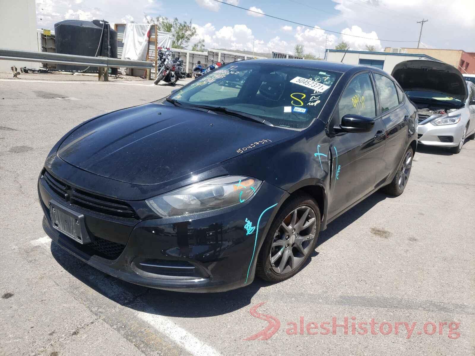 1C3CDFAA0GD668173 2016 DODGE DART