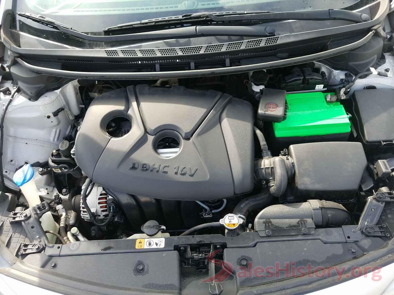 KNAFX4A69G5443564 2016 KIA FORTE