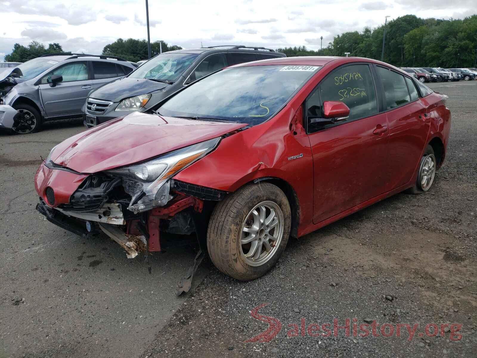 JTDKARFU9G3523644 2016 TOYOTA PRIUS