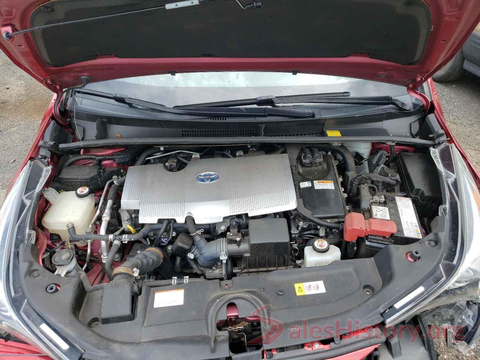 JTDKARFU9G3523644 2016 TOYOTA PRIUS