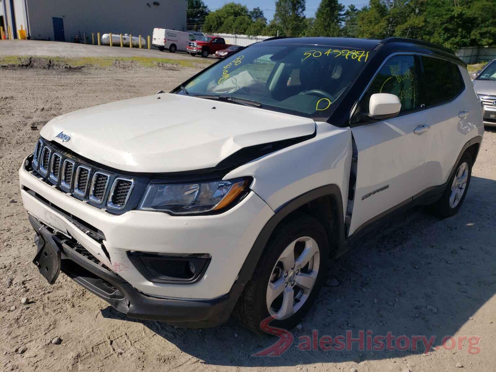 3C4NJDBB2KT600937 2019 JEEP COMPASS