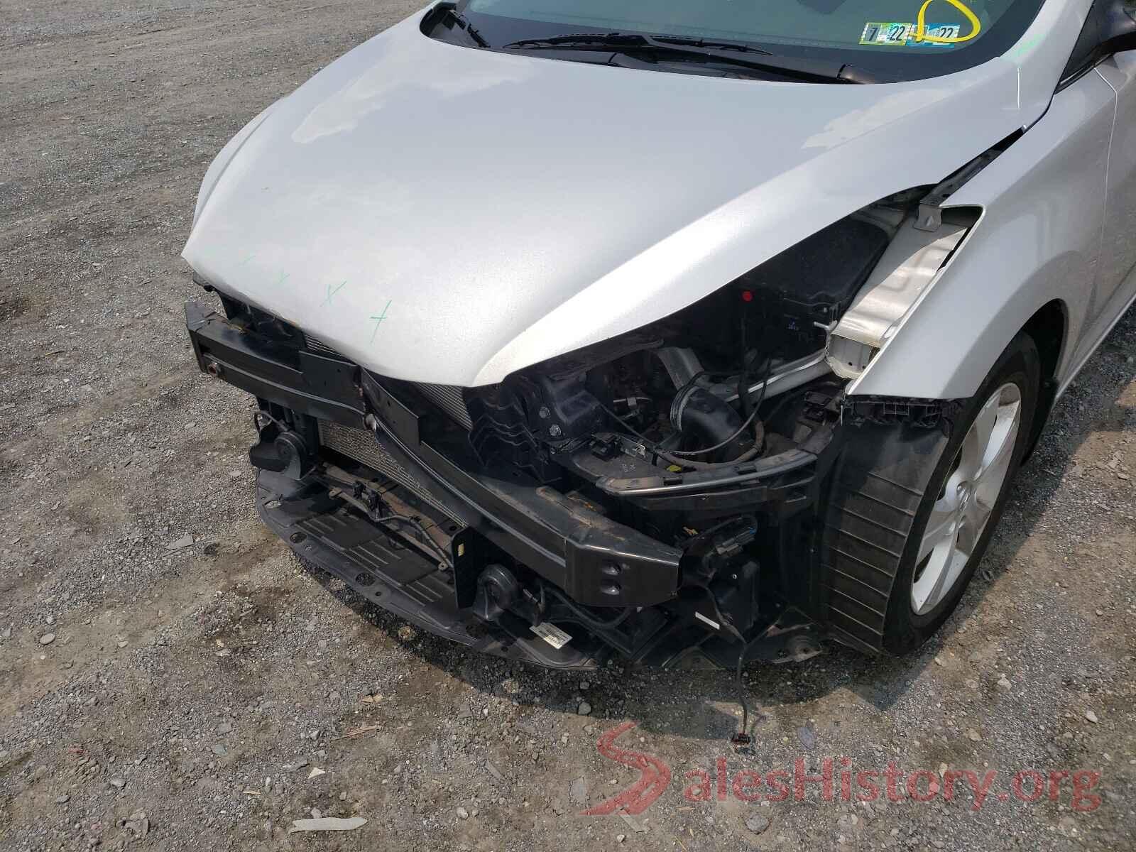 KMHDH4AEXGU566595 2016 HYUNDAI ELANTRA