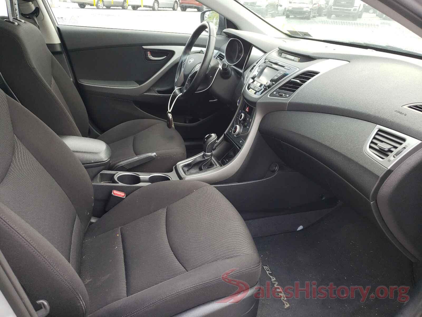 KMHDH4AEXGU566595 2016 HYUNDAI ELANTRA