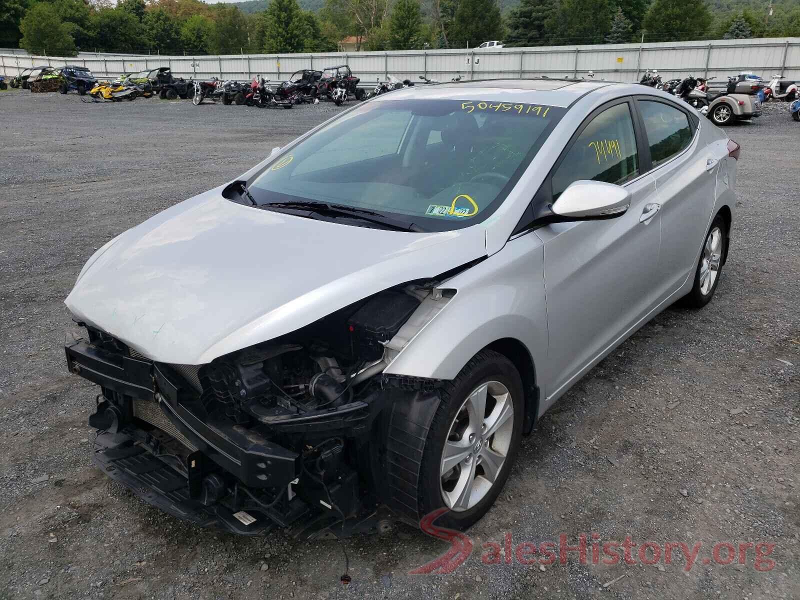 KMHDH4AEXGU566595 2016 HYUNDAI ELANTRA