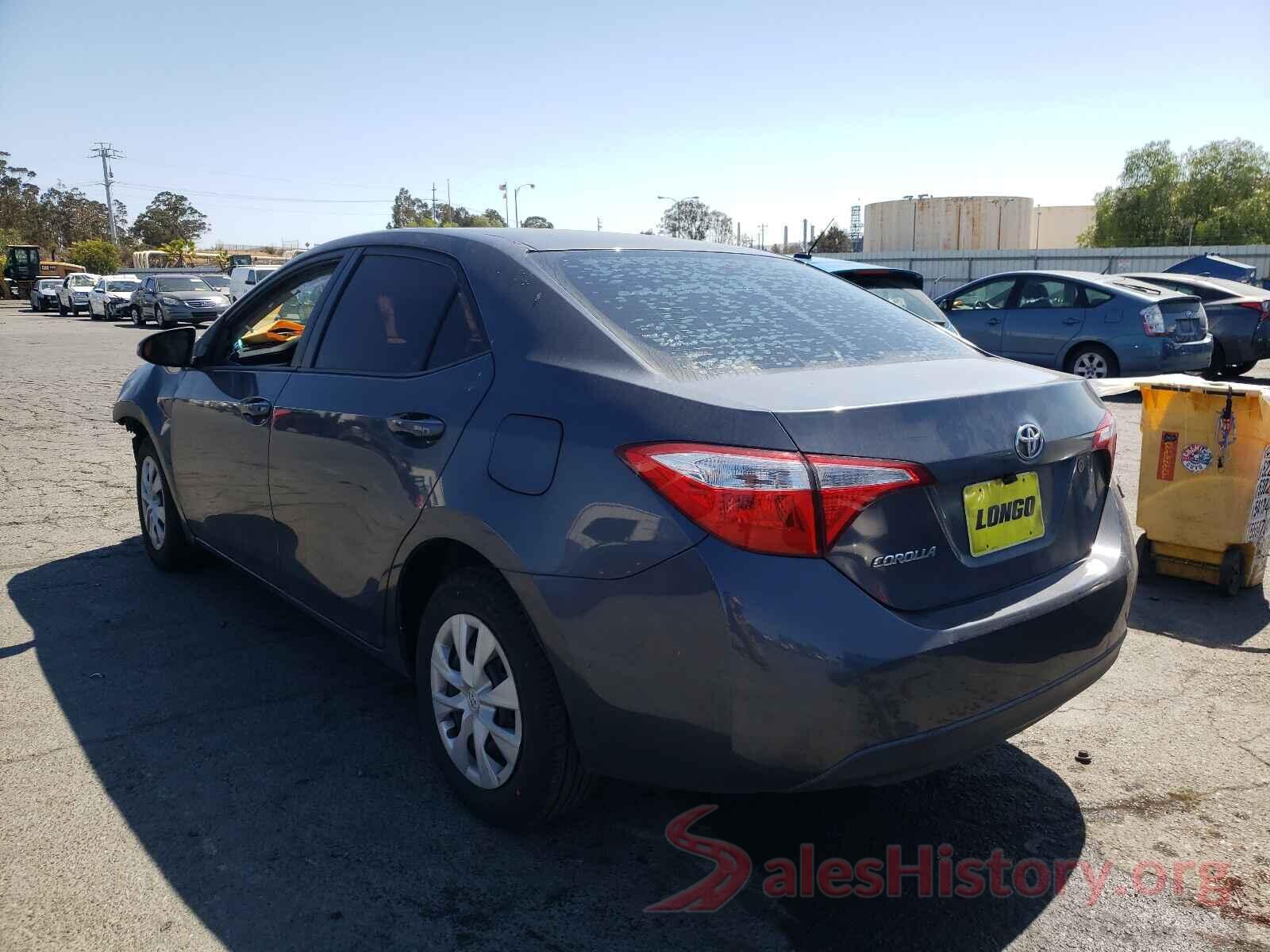 5YFBURHEXGP493137 2016 TOYOTA COROLLA