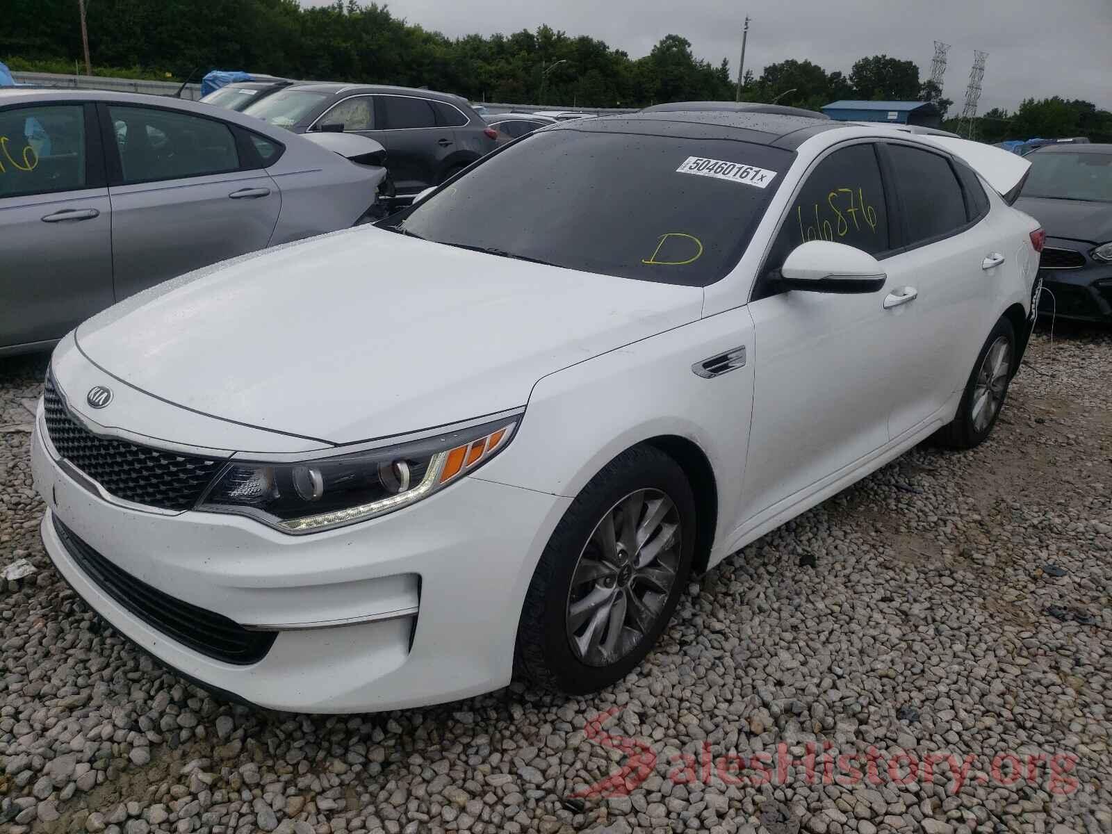 5XXGU4L33GG093752 2016 KIA OPTIMA