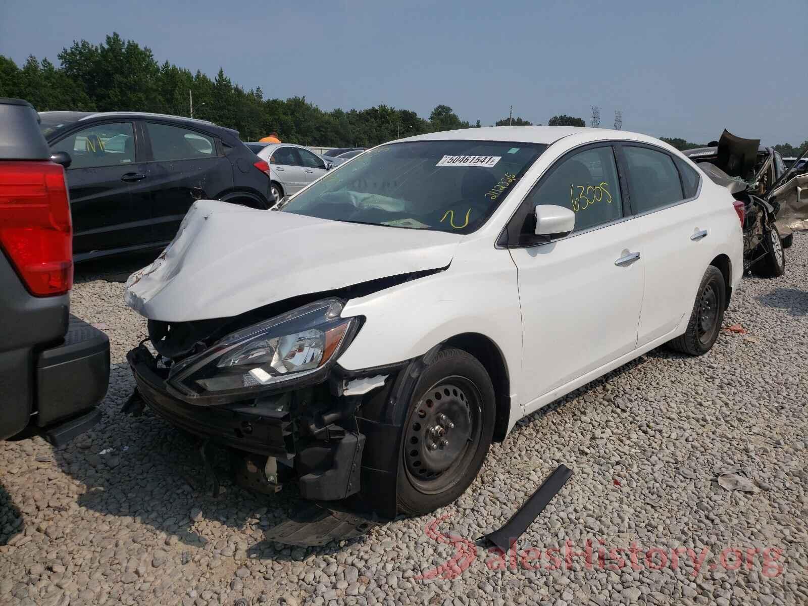 3N1AB7AP1HL710500 2017 NISSAN SENTRA