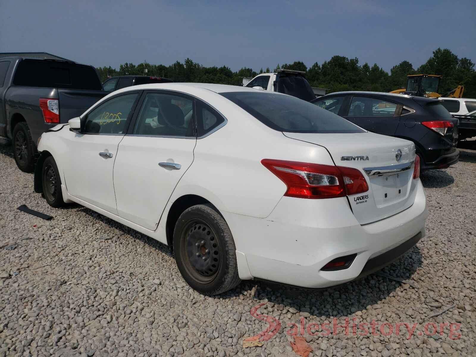 3N1AB7AP1HL710500 2017 NISSAN SENTRA