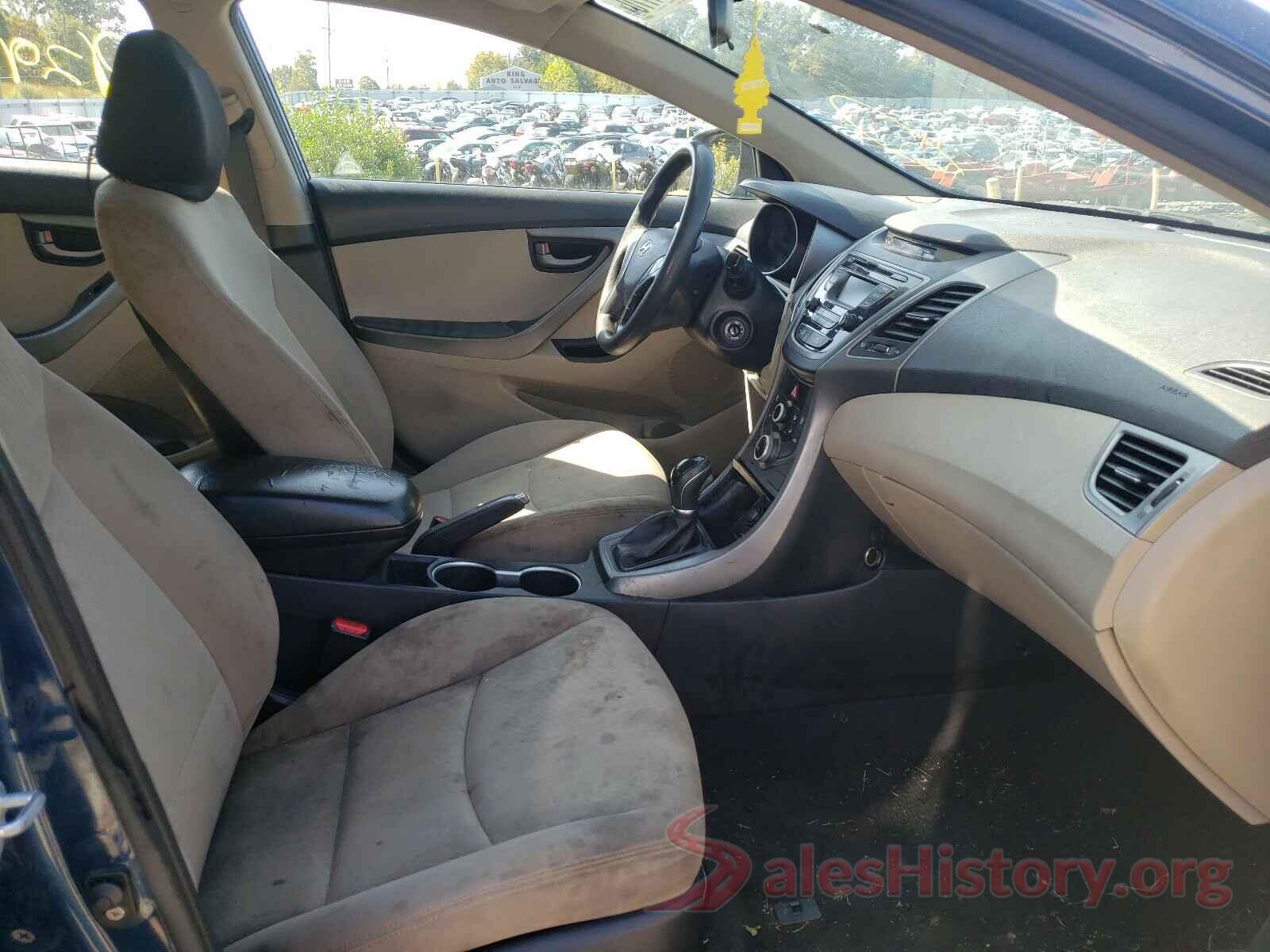 KMHDH4AE1GU649106 2016 HYUNDAI ELANTRA