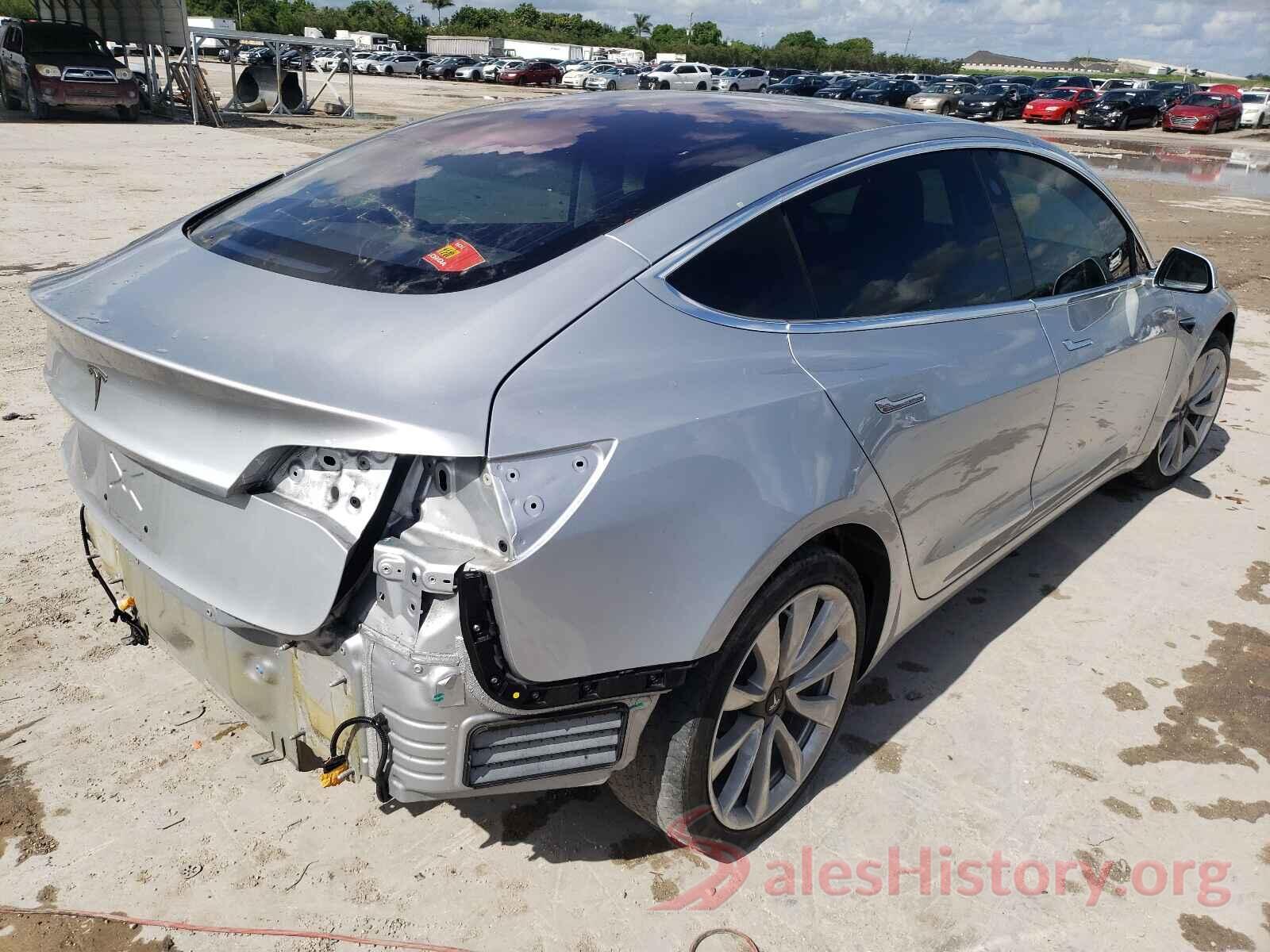 5YJ3E1EA4HF000988 2017 TESLA MODEL 3