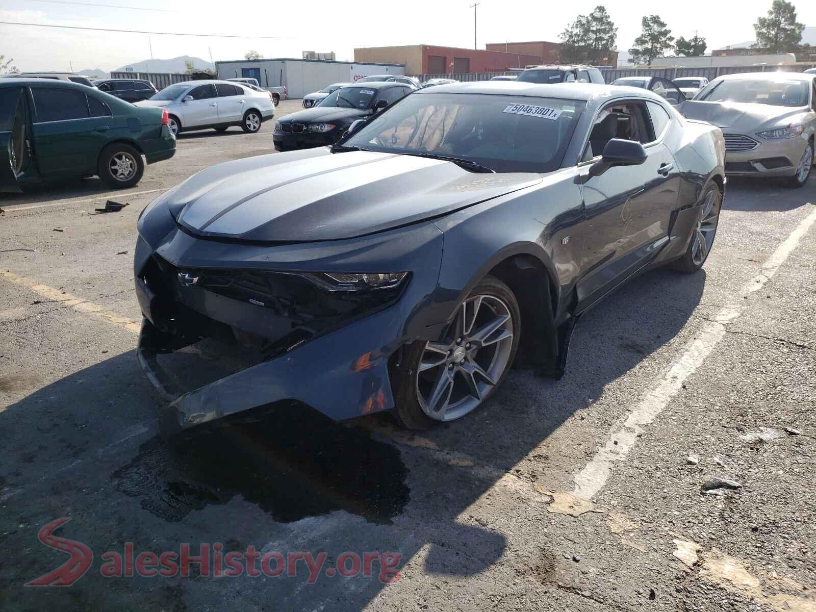 2019 CHEVROLET CAMARO VIN 1G1FB1RX9K0143499, front view