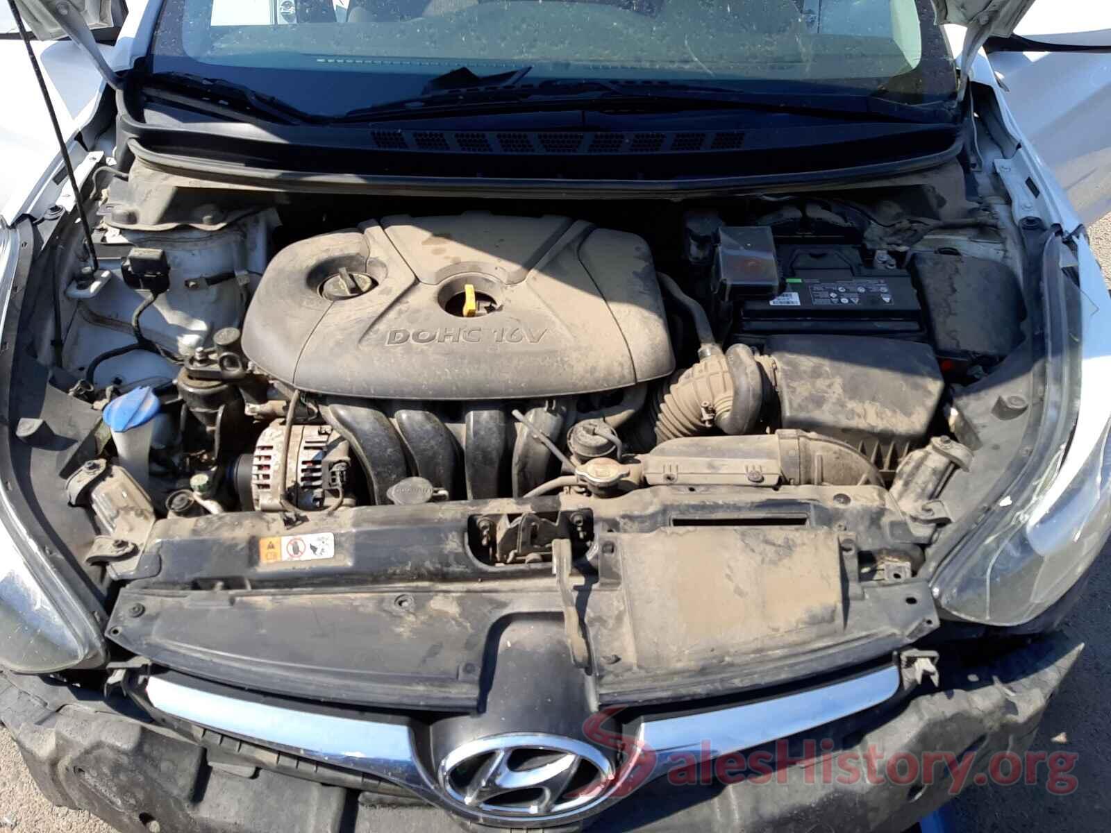 5NPDH4AE4GH663516 2016 HYUNDAI ELANTRA