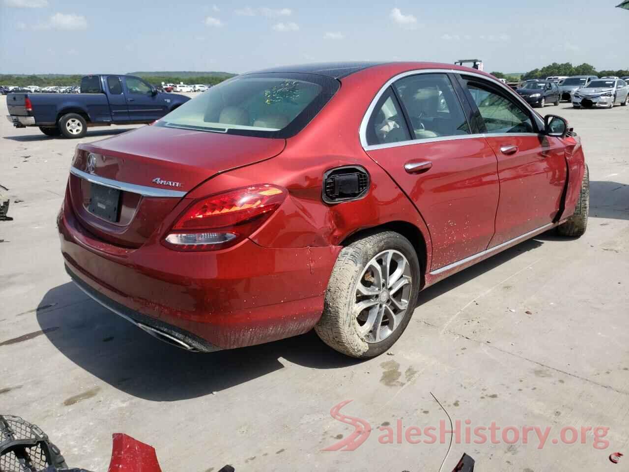 55SWF4KBXGU111034 2016 MERCEDES-BENZ C CLASS