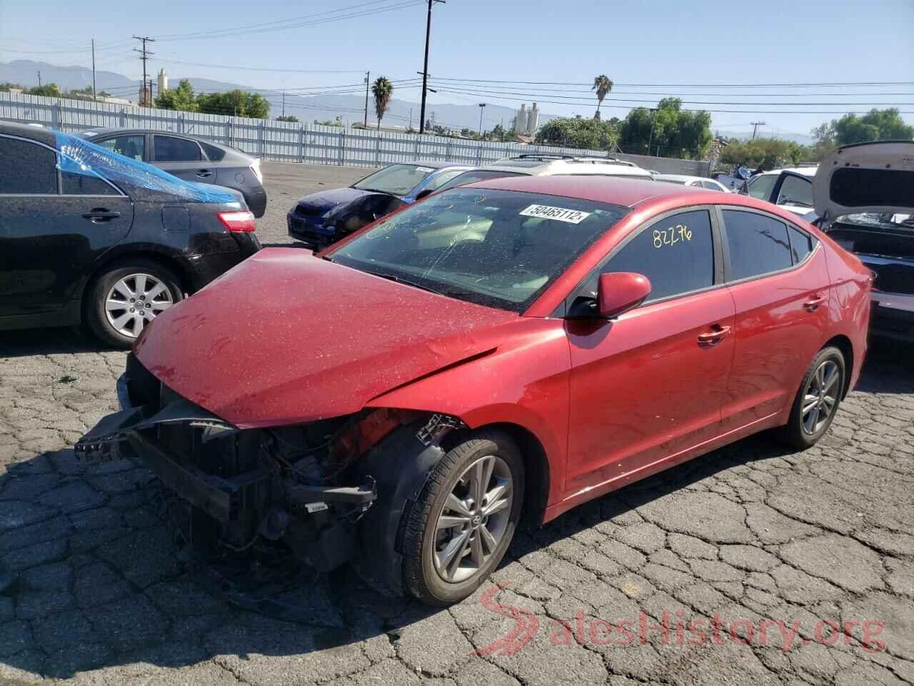 5NPD84LF7JH236943 2018 HYUNDAI ELANTRA