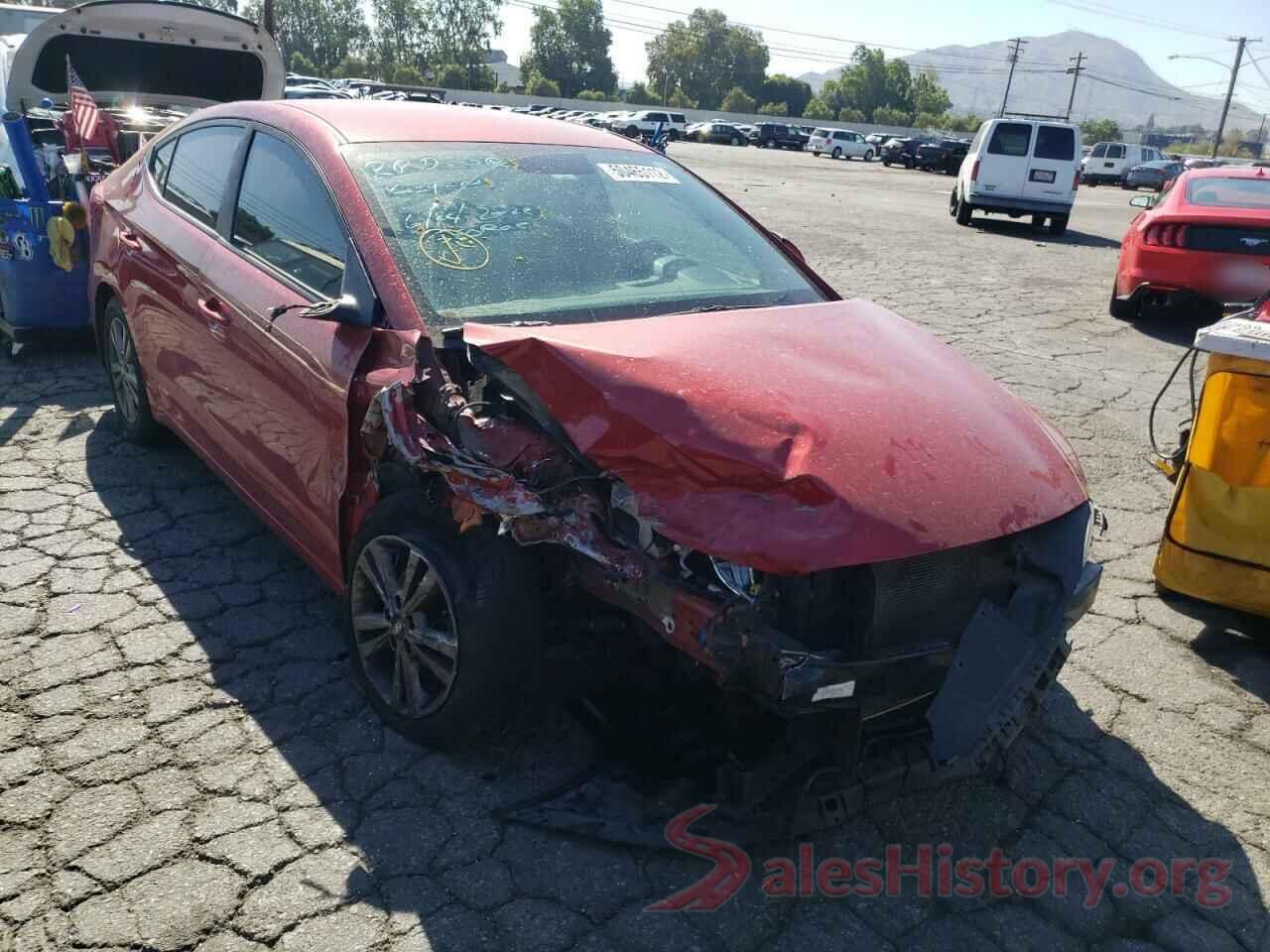 5NPD84LF7JH236943 2018 HYUNDAI ELANTRA