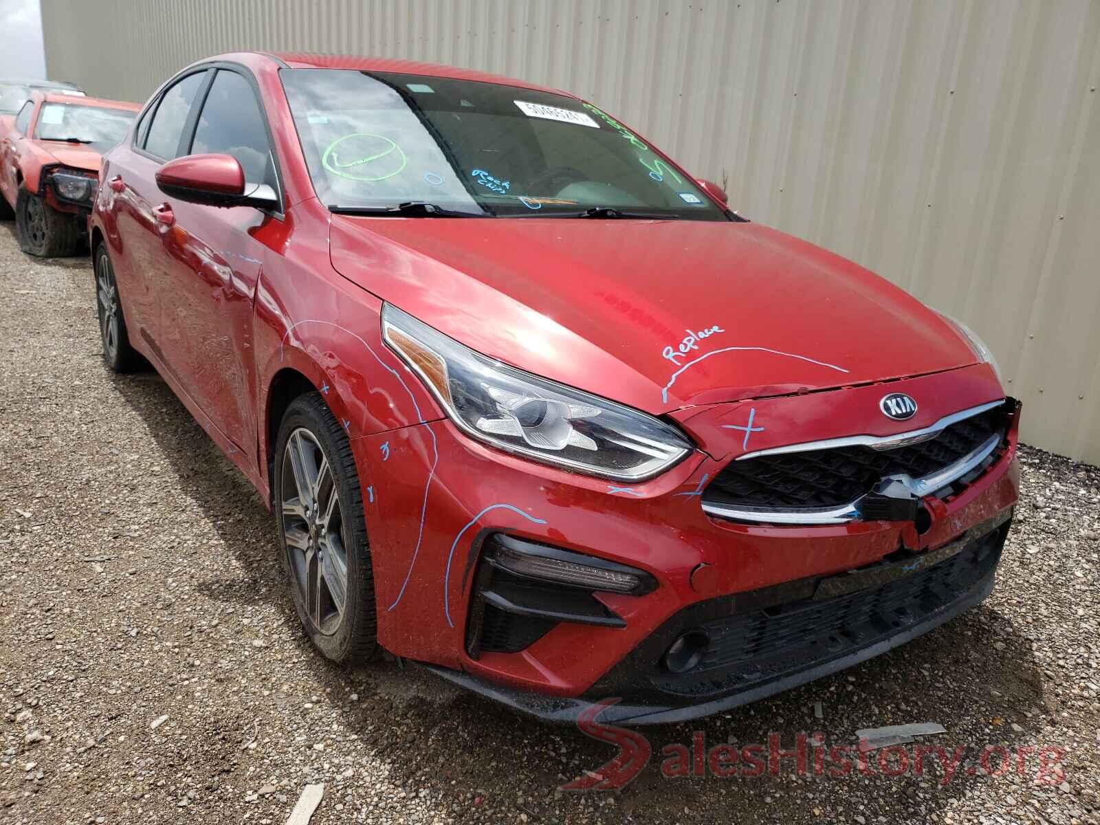 3KPF34AD8KE069233 2019 KIA FORTE