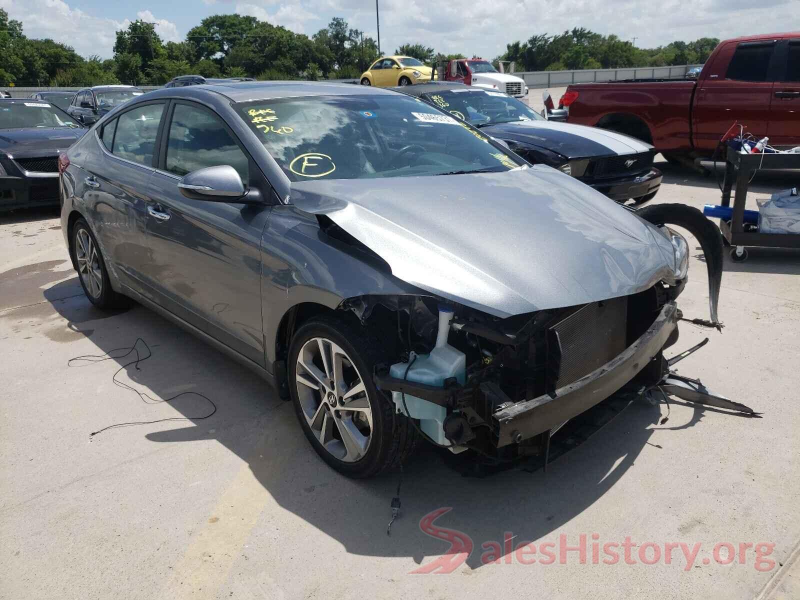 KMHD84LF1HU268184 2017 HYUNDAI ELANTRA