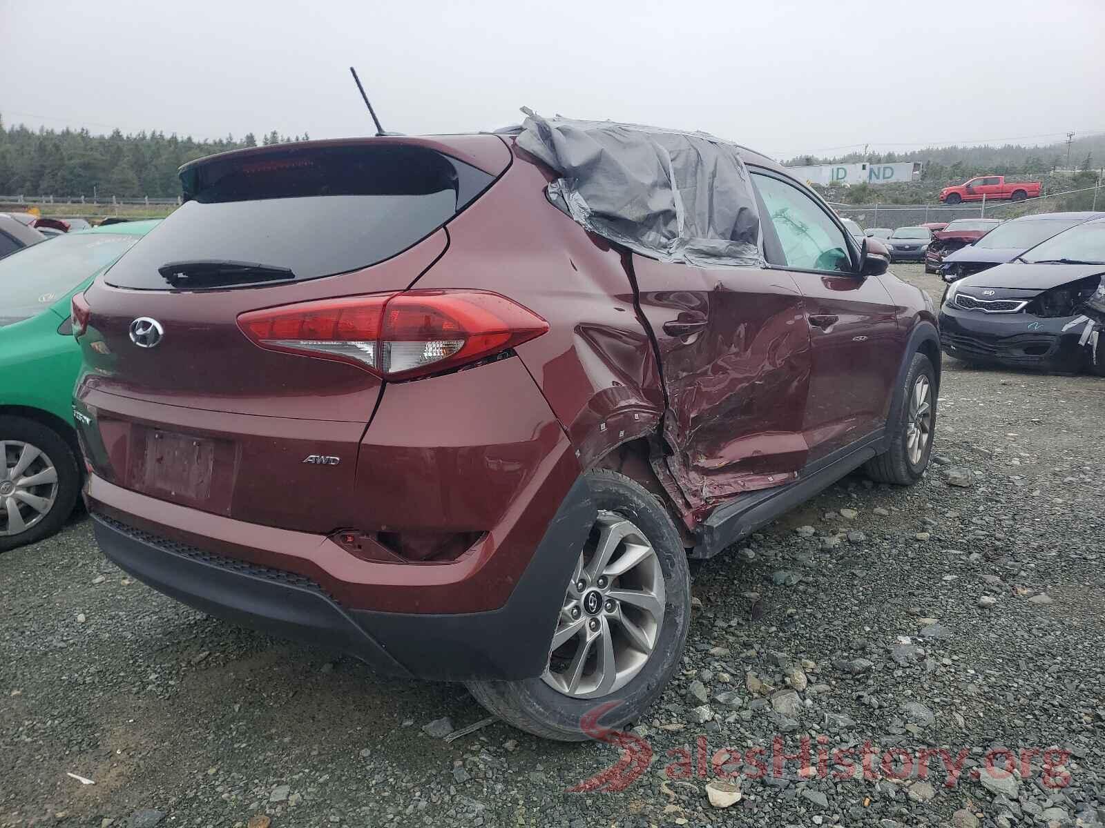 KM8J3CA49GU195464 2016 HYUNDAI TUCSON