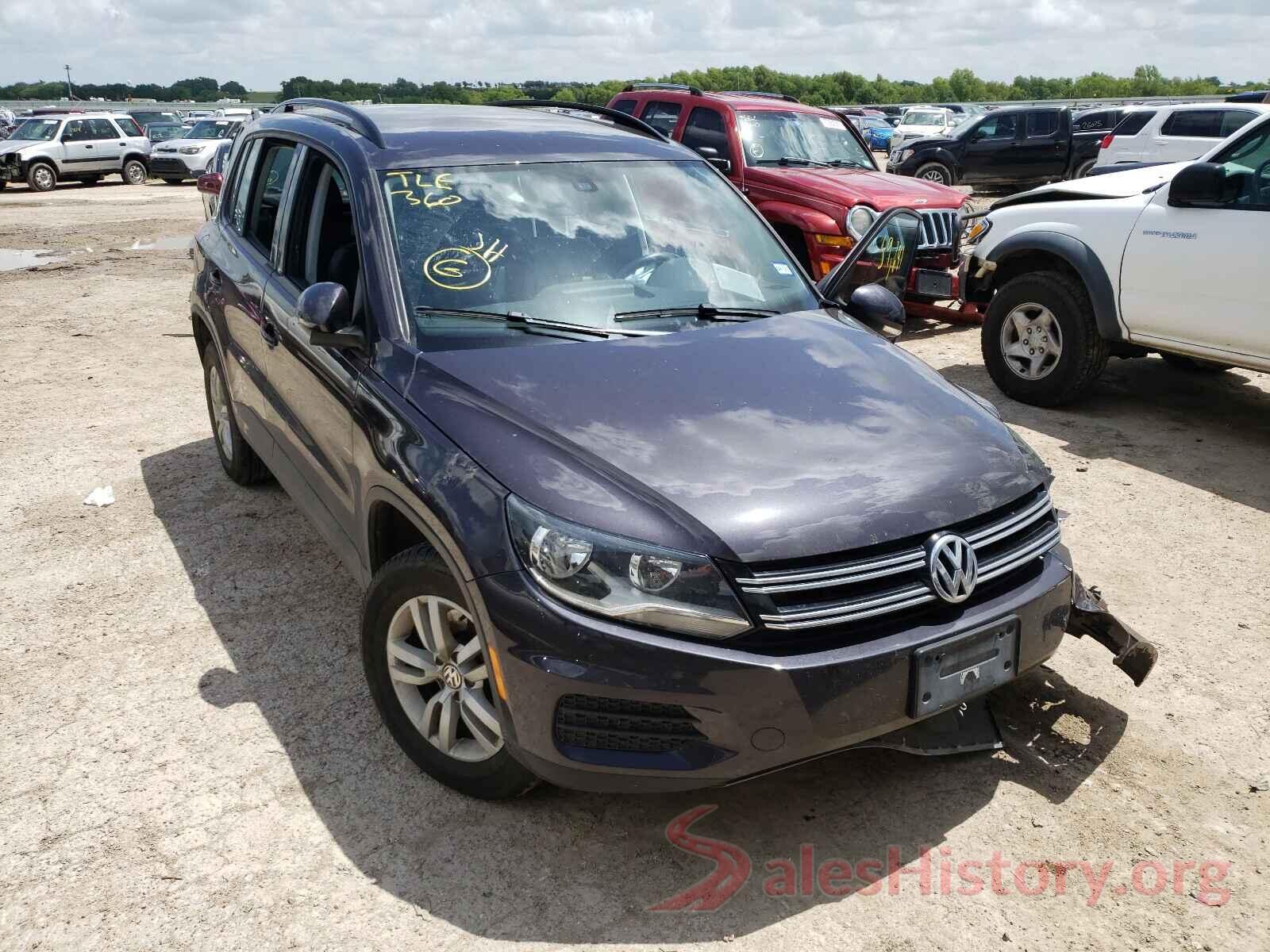 WVGAV7AX5GW541168 2016 VOLKSWAGEN TIGUAN