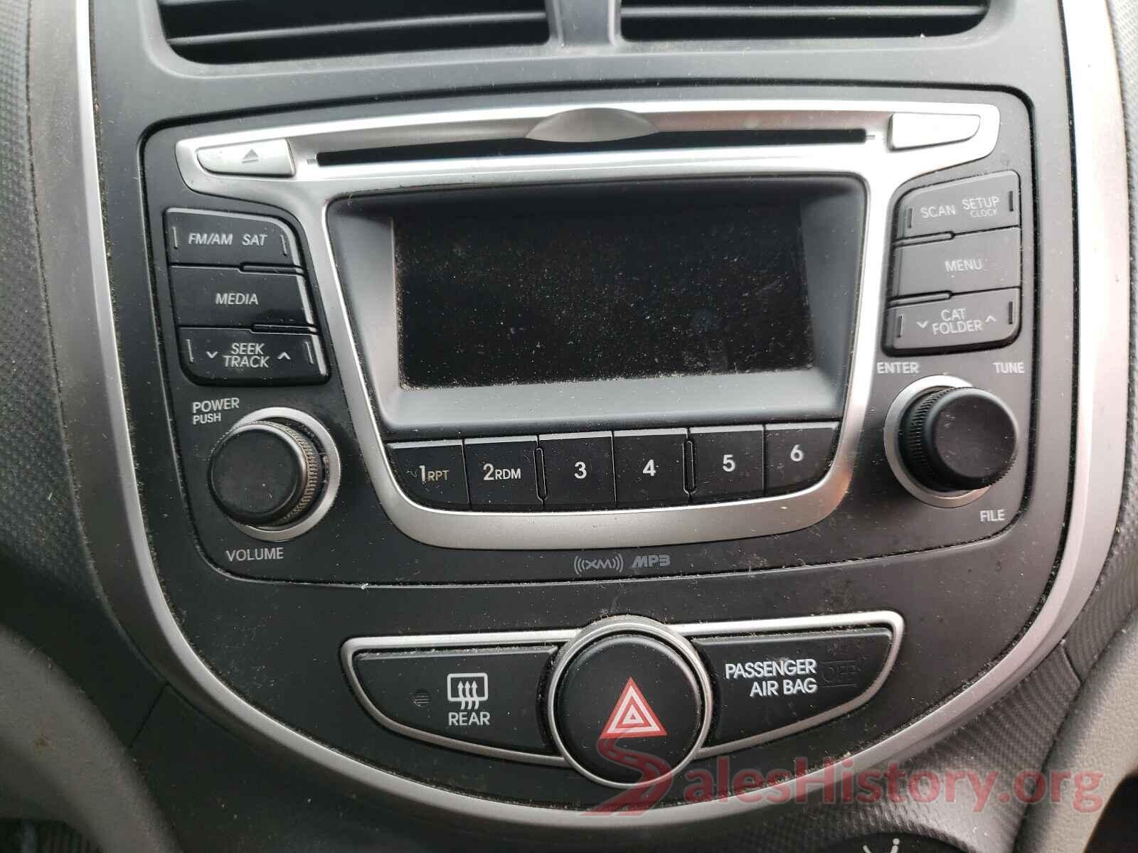 KMHCT4AEXGU027520 2016 HYUNDAI ACCENT