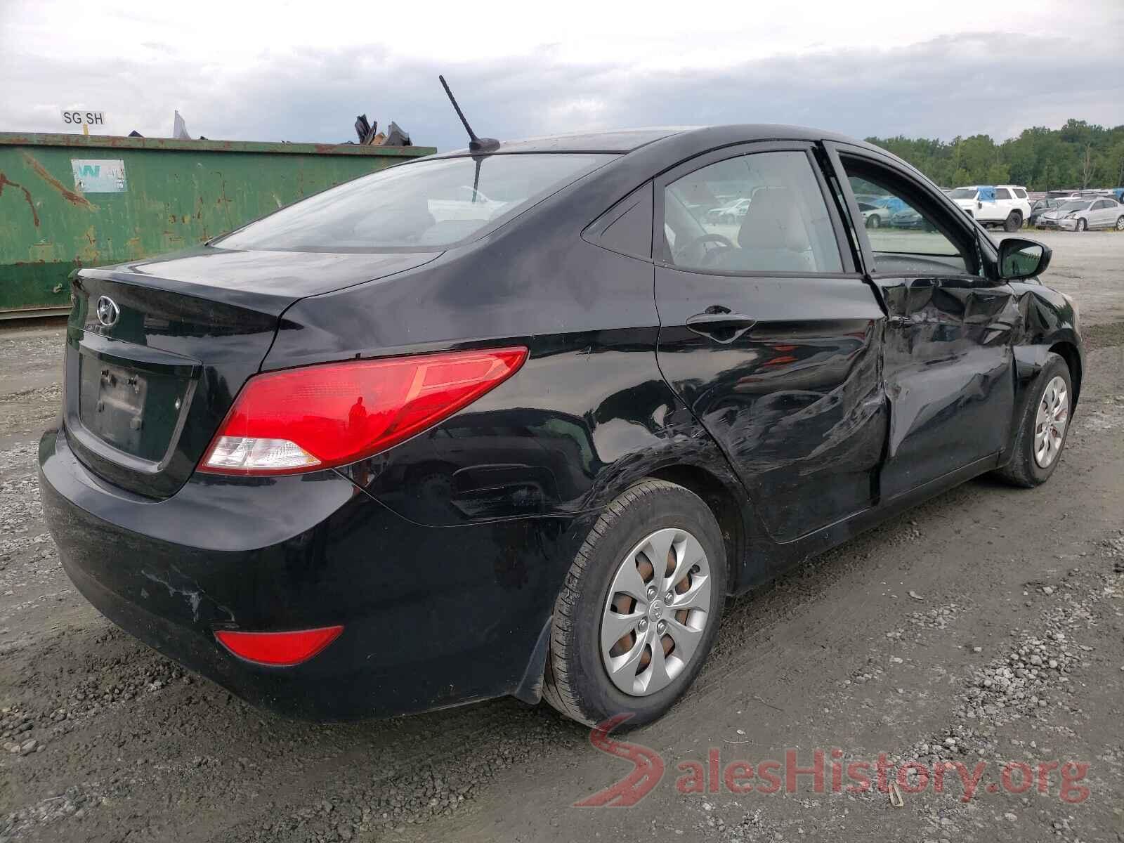 KMHCT4AEXGU027520 2016 HYUNDAI ACCENT