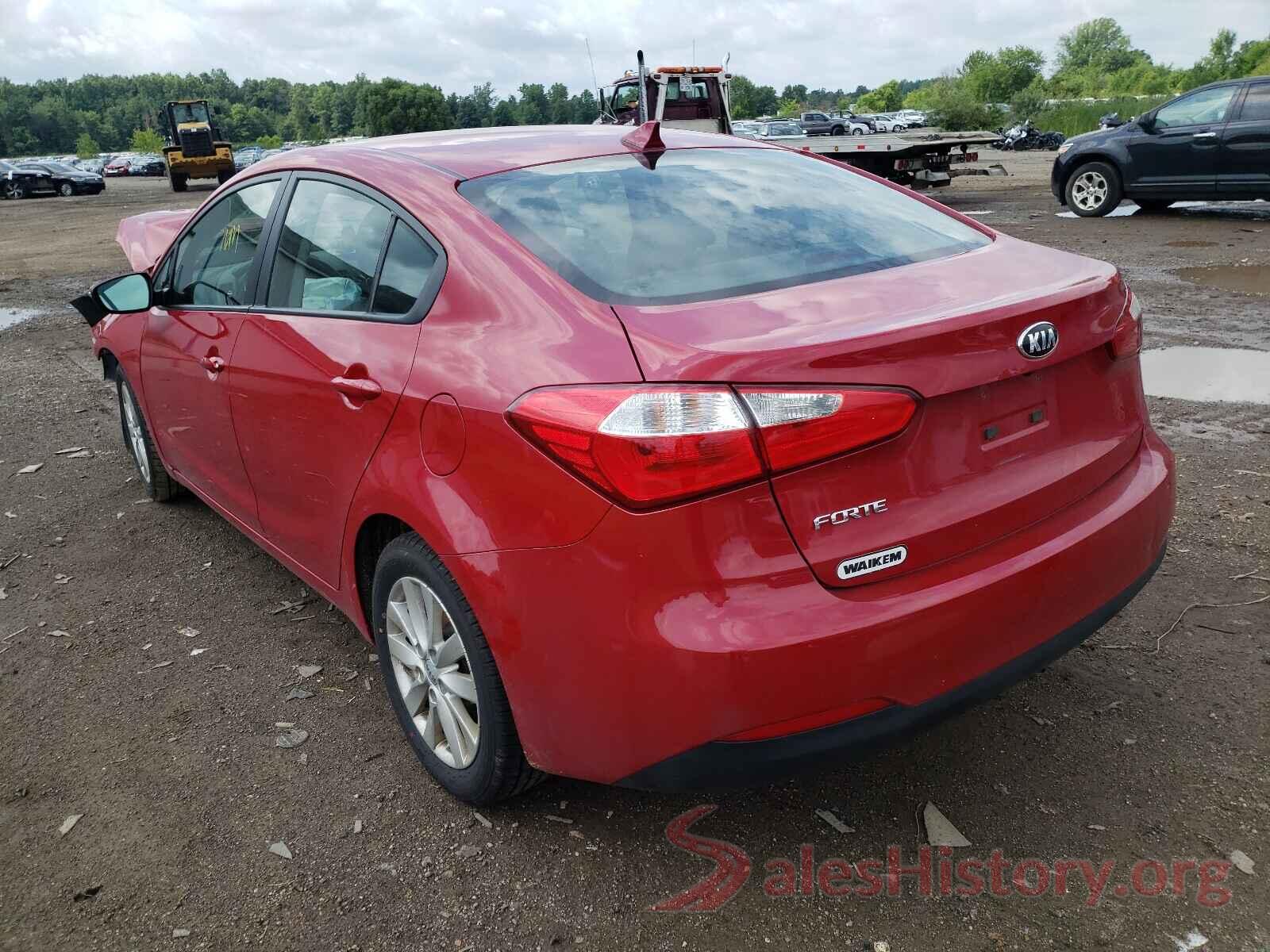 KNAFX4A6XG5609106 2016 KIA FORTE