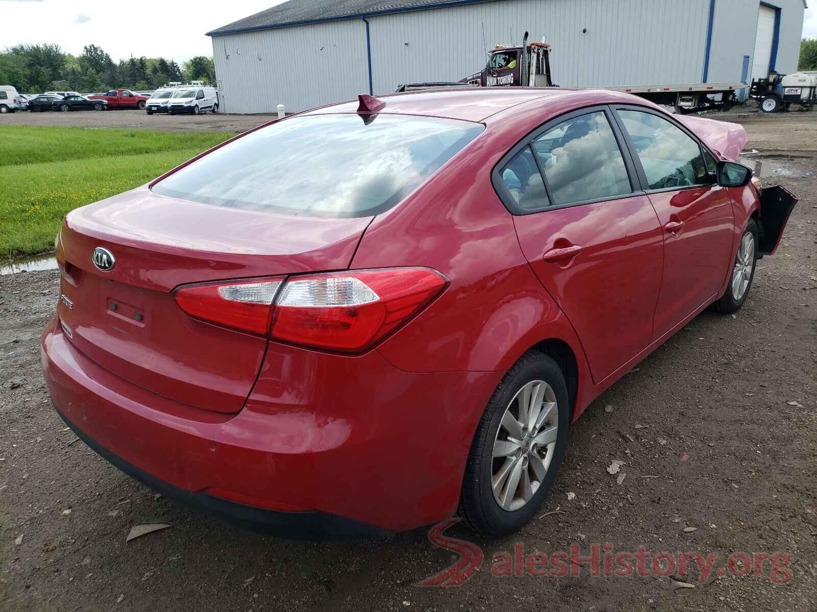 KNAFX4A6XG5609106 2016 KIA FORTE