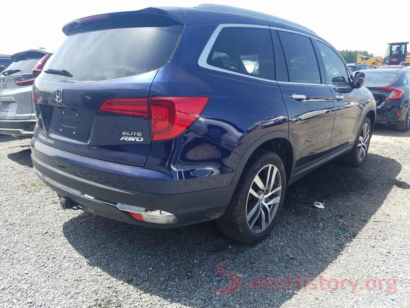 5FNYF6H07HB008618 2017 HONDA PILOT