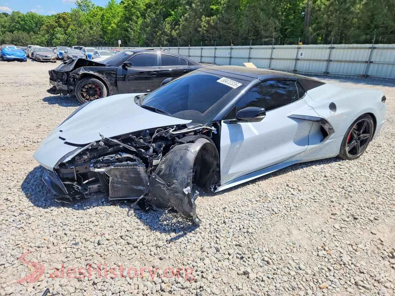2021 CHEVROLET CORVETTE VIN 1G1YA3D44M5114518, auction photo