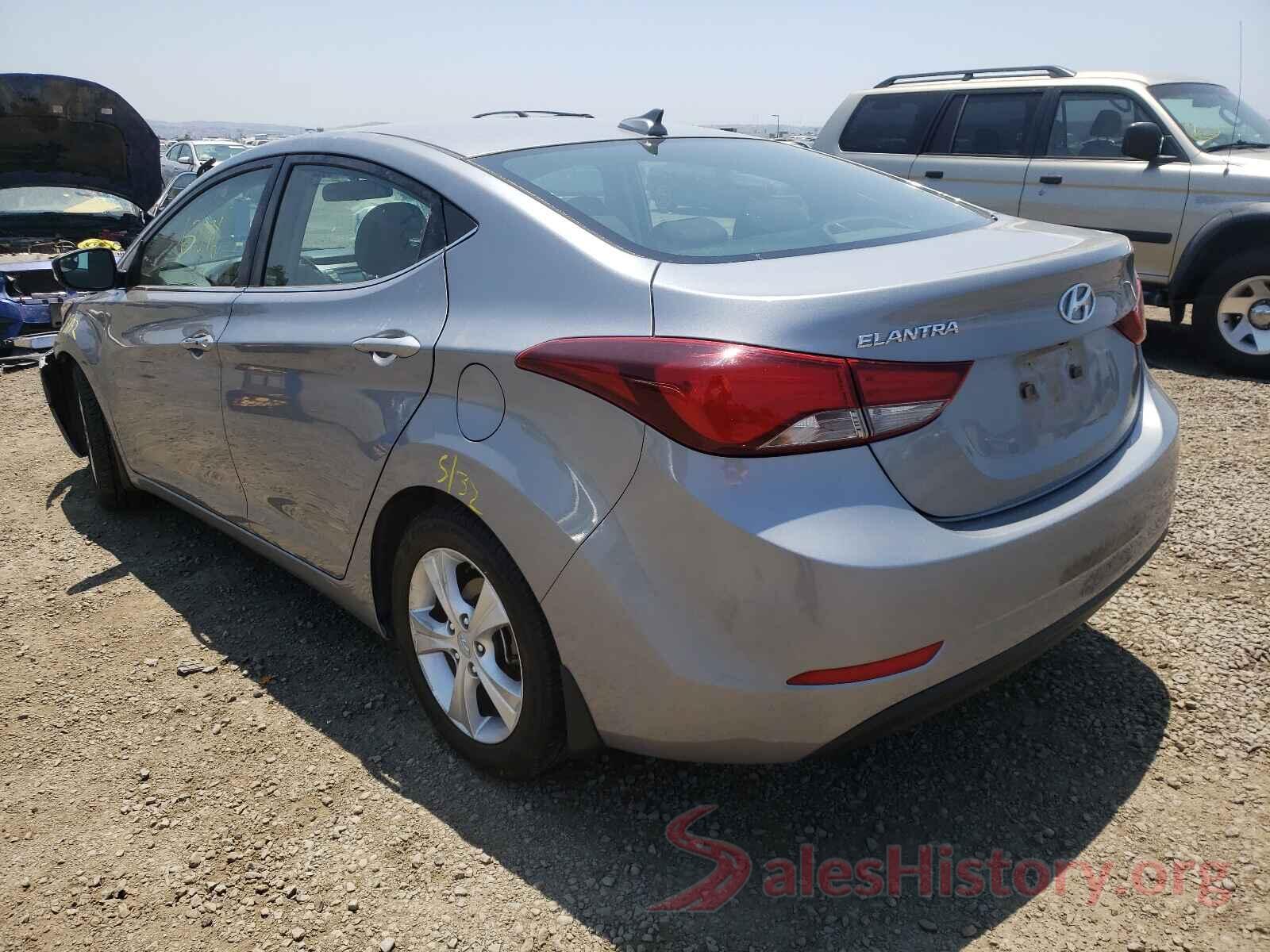 KMHDH4AE1GU545179 2016 HYUNDAI ELANTRA