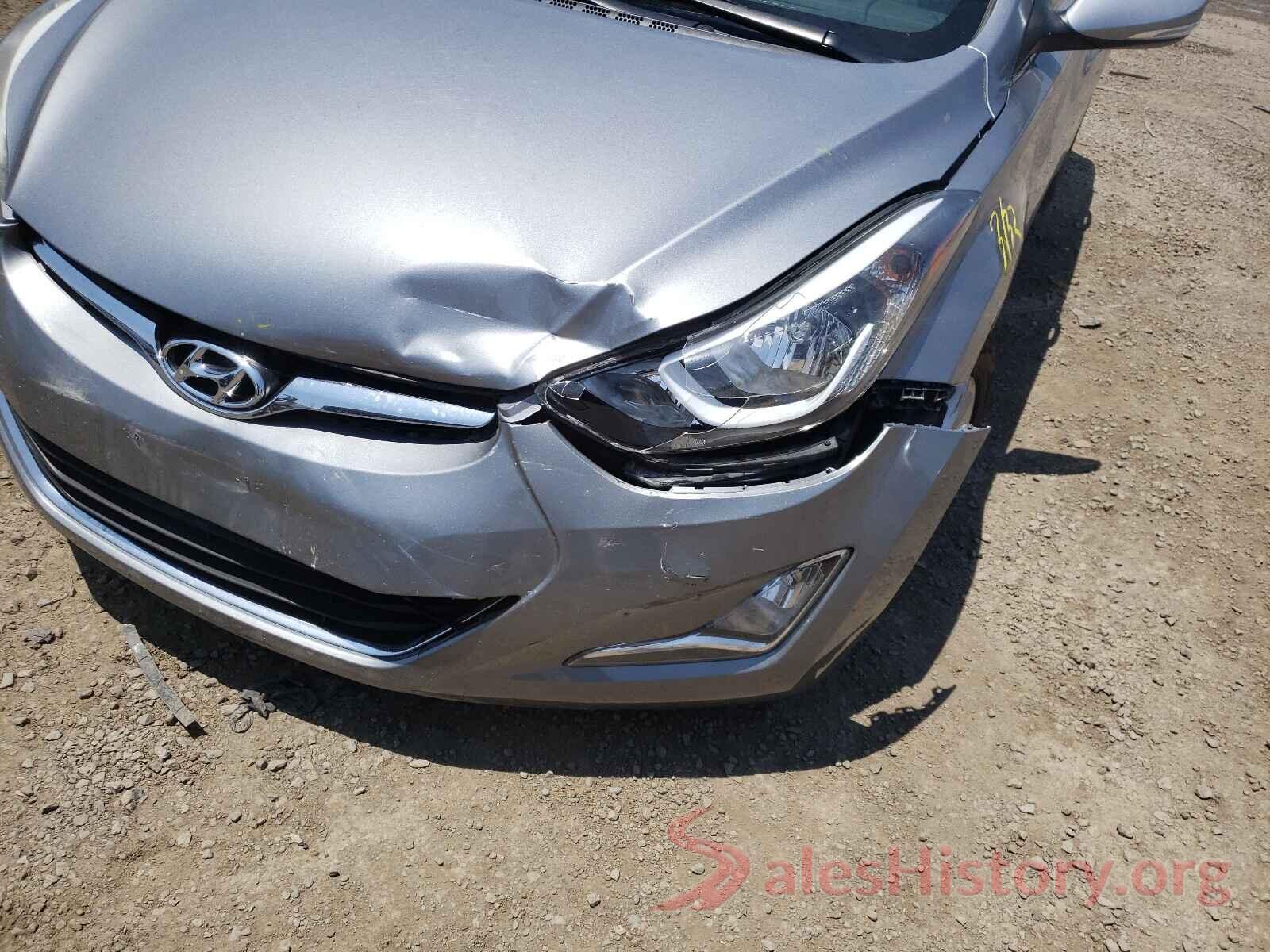 KMHDH4AE1GU545179 2016 HYUNDAI ELANTRA