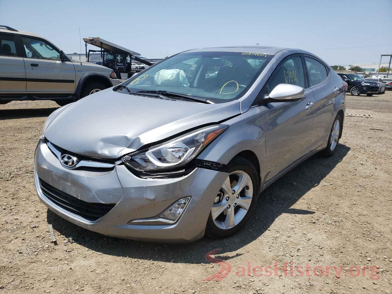 KMHDH4AE1GU545179 2016 HYUNDAI ELANTRA