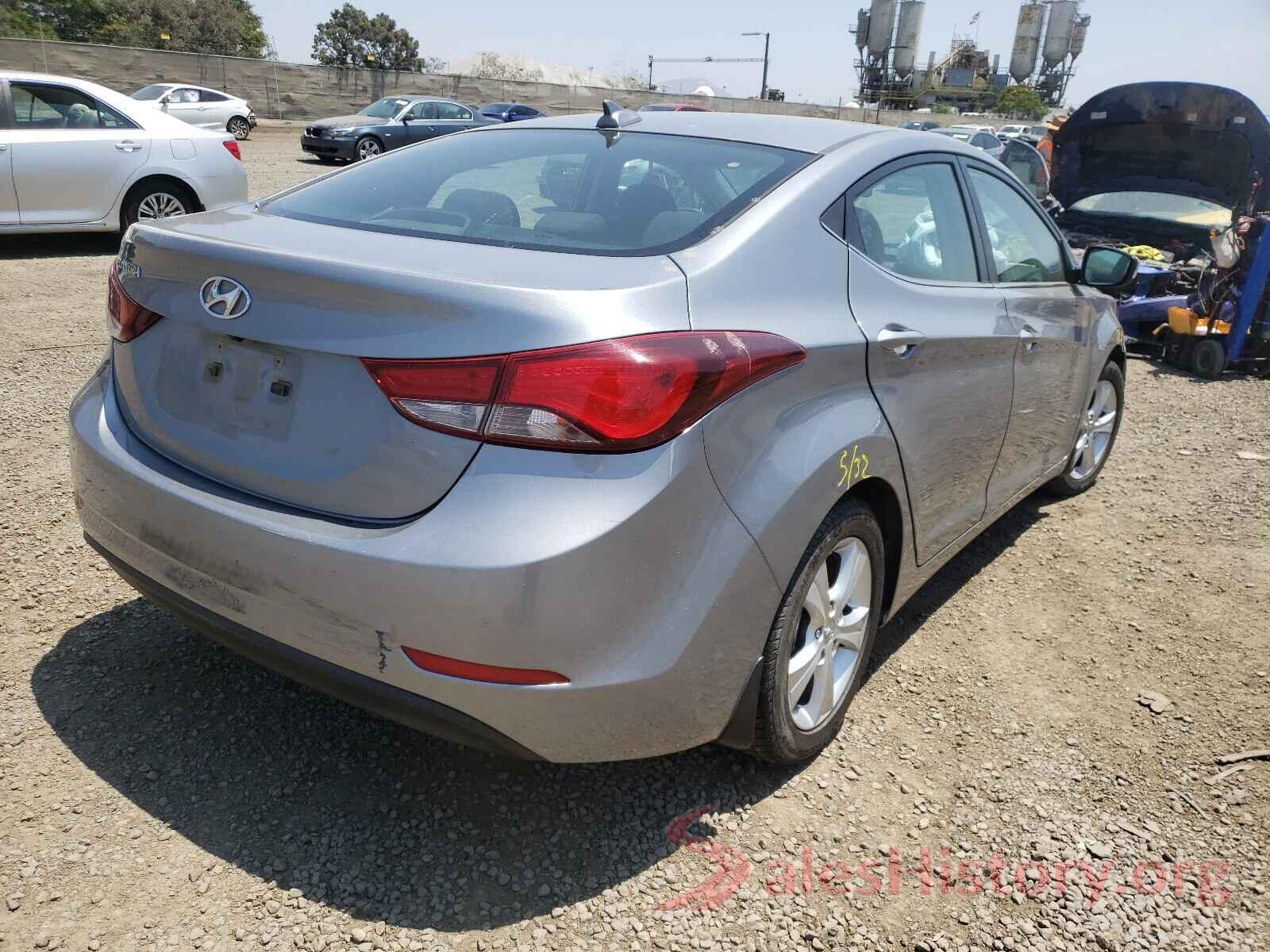 KMHDH4AE1GU545179 2016 HYUNDAI ELANTRA