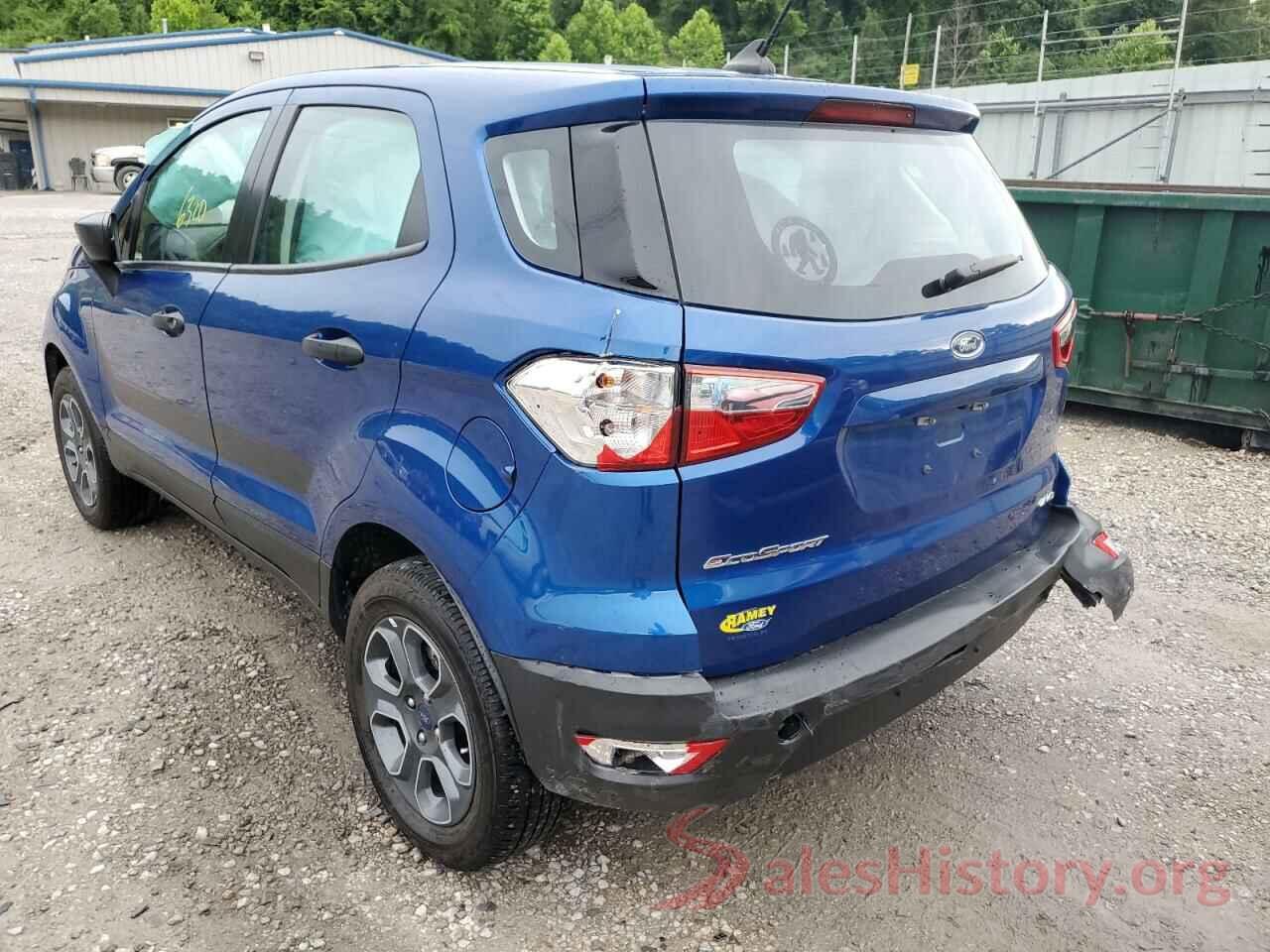 MAJ6S3FL7MC397322 2021 FORD ECOSPORT