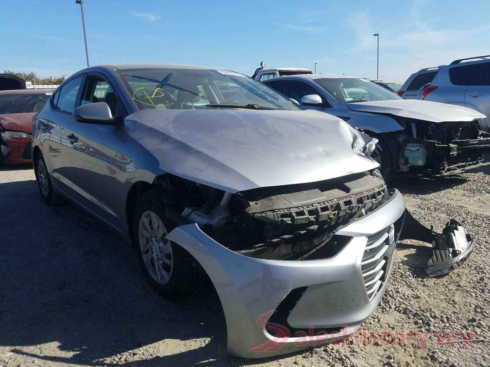 5NPD74LFXHH193650 2017 HYUNDAI ELANTRA