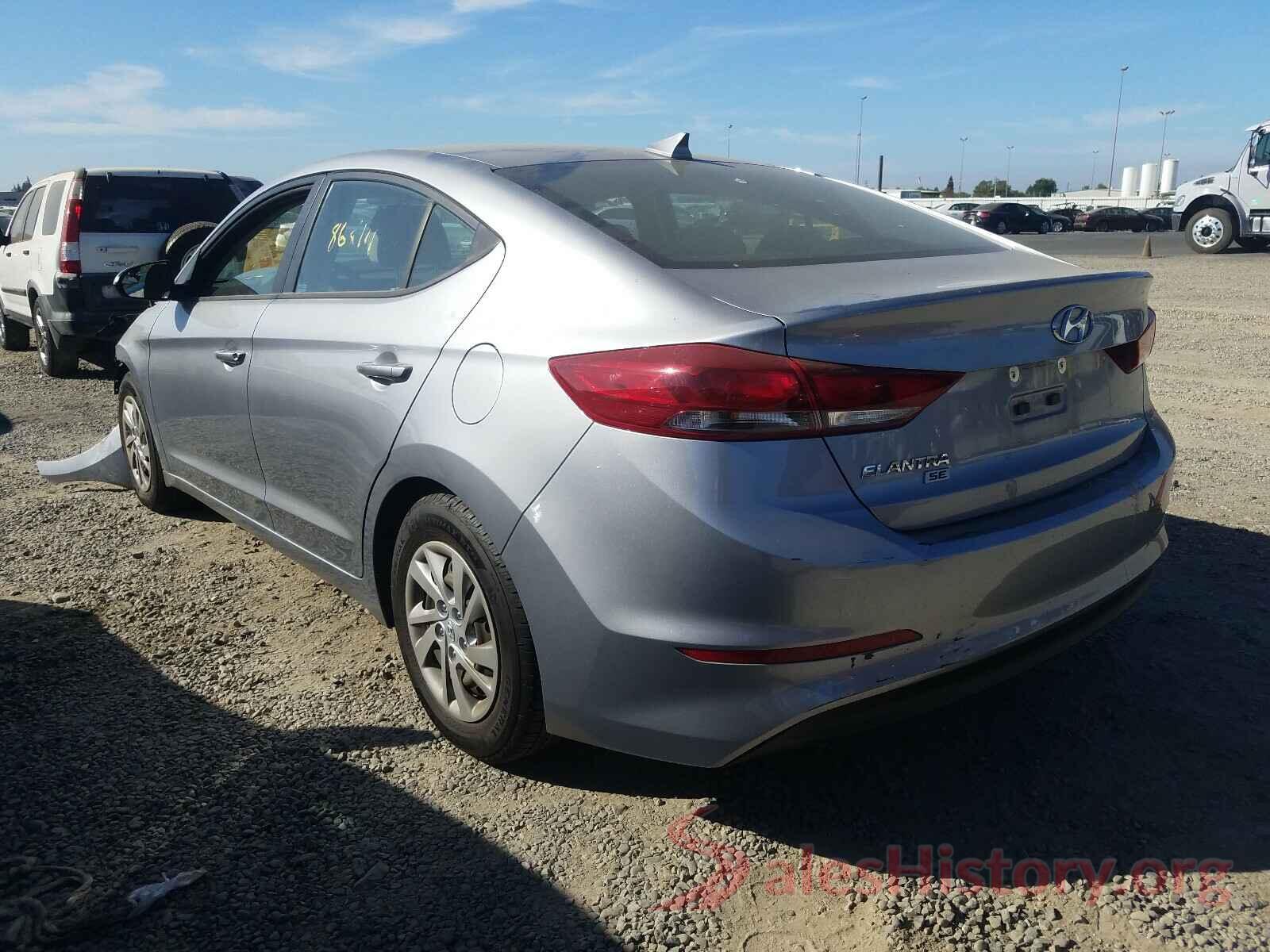 5NPD74LFXHH193650 2017 HYUNDAI ELANTRA