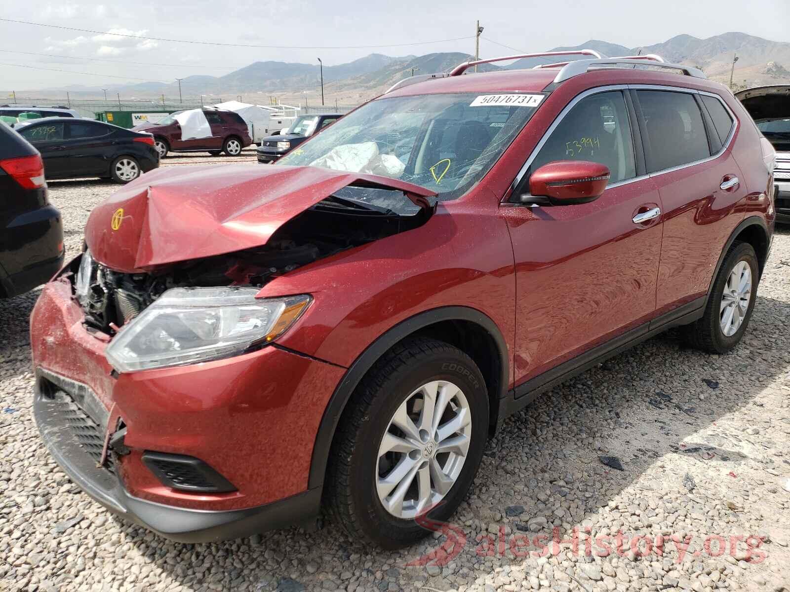 KNMAT2MV2GP688288 2016 NISSAN ROGUE