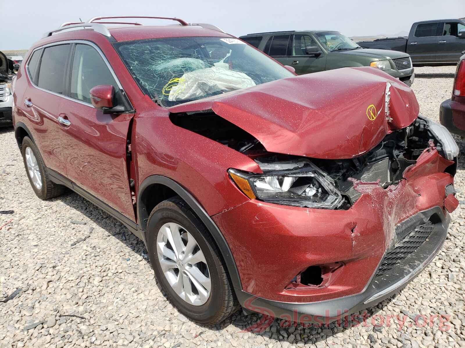 KNMAT2MV2GP688288 2016 NISSAN ROGUE