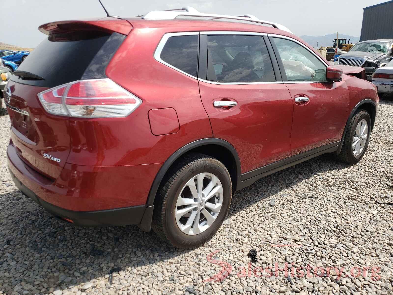 KNMAT2MV2GP688288 2016 NISSAN ROGUE