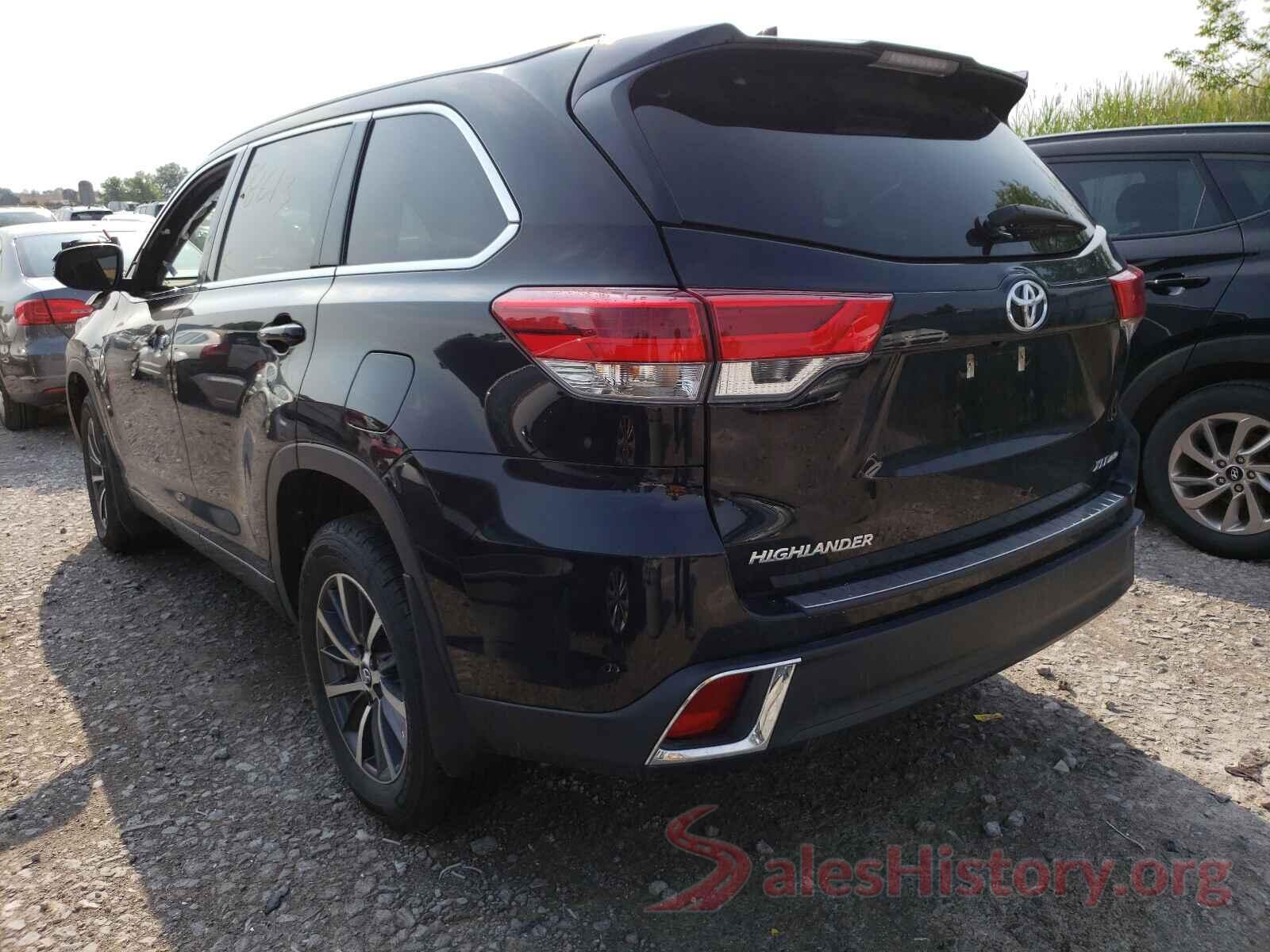 5TDJZRFH8HS406273 2017 TOYOTA HIGHLANDER