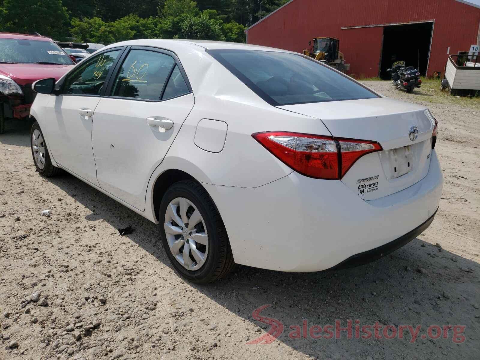 2T1BURHEXGC740088 2016 TOYOTA COROLLA