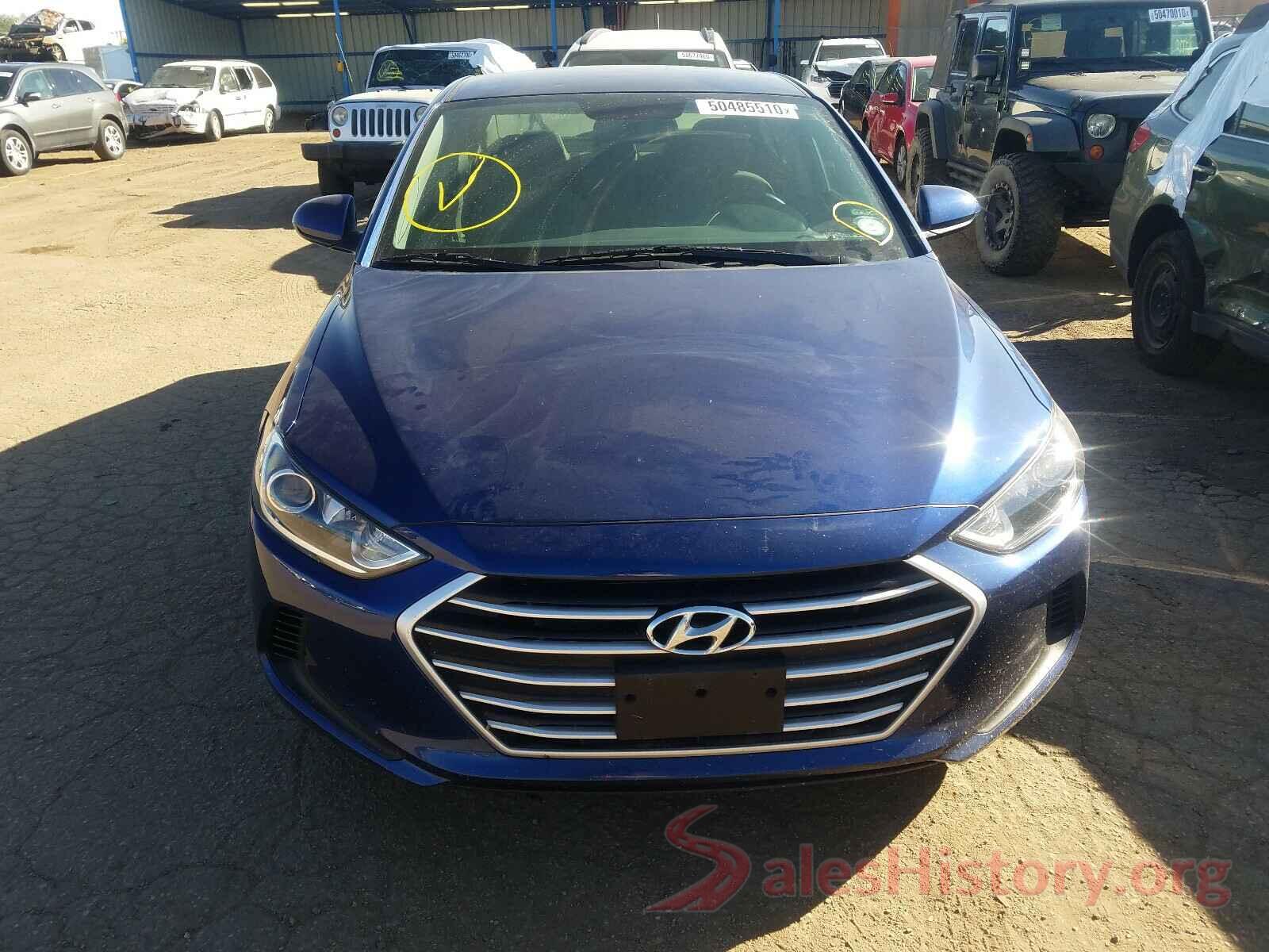 5NPD84LF3JH272693 2018 HYUNDAI ELANTRA