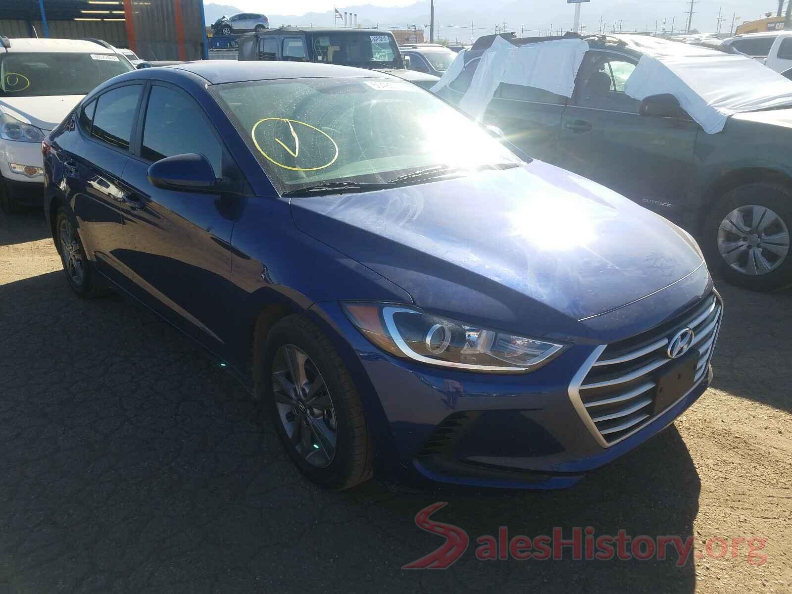 5NPD84LF3JH272693 2018 HYUNDAI ELANTRA