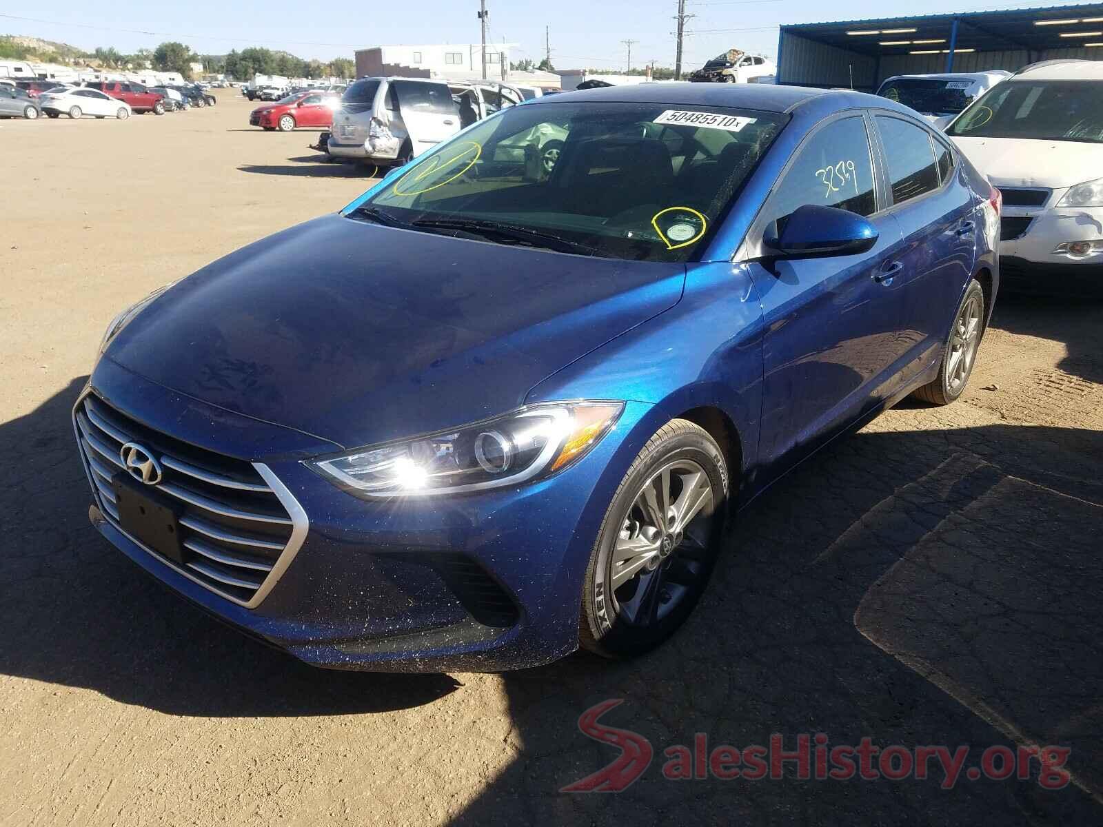 5NPD84LF3JH272693 2018 HYUNDAI ELANTRA