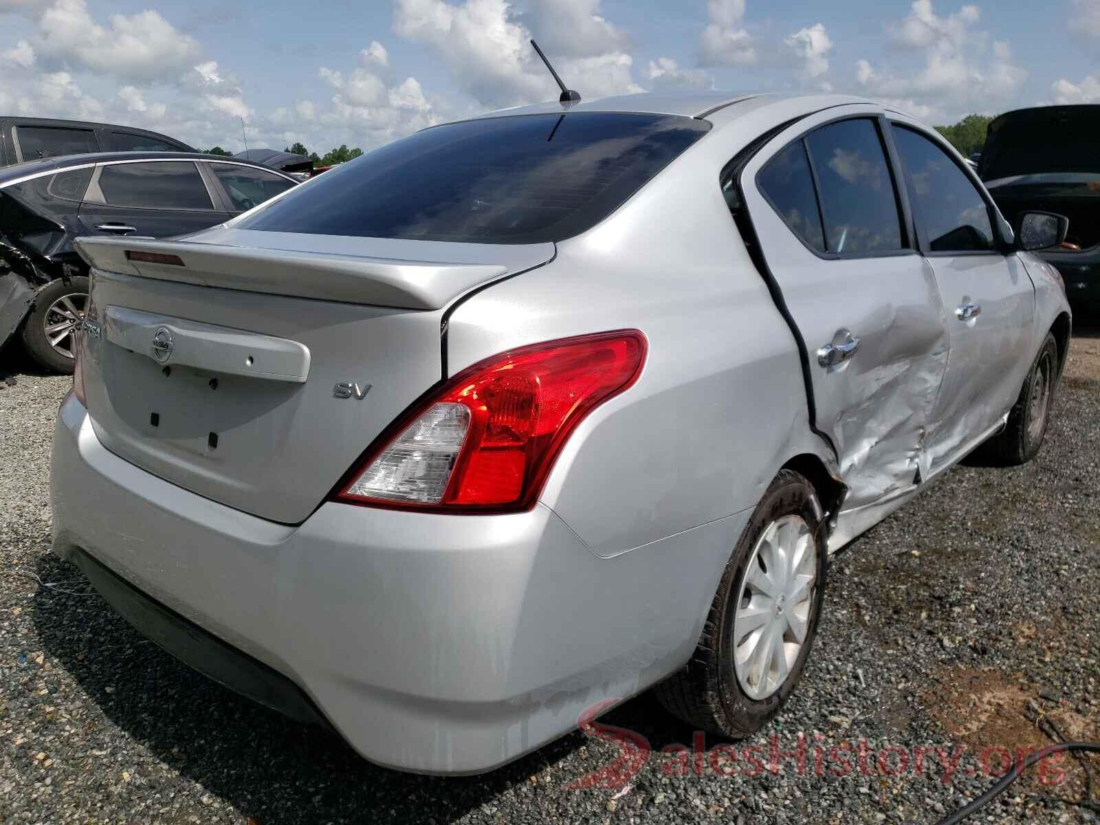 3N1CN7APXKL832862 2019 NISSAN VERSA