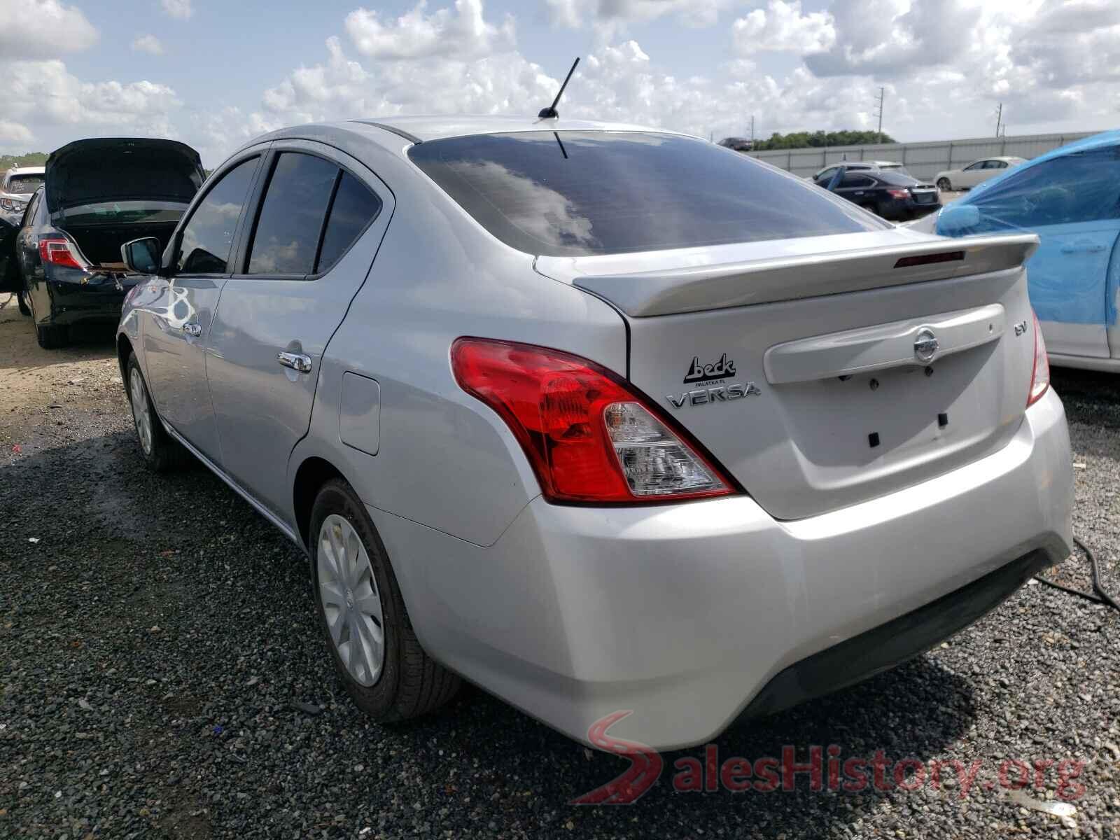 3N1CN7APXKL832862 2019 NISSAN VERSA